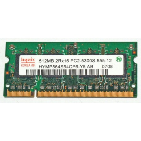 512 MO DDR2 PC2-5300 S-555 LF 1RX8